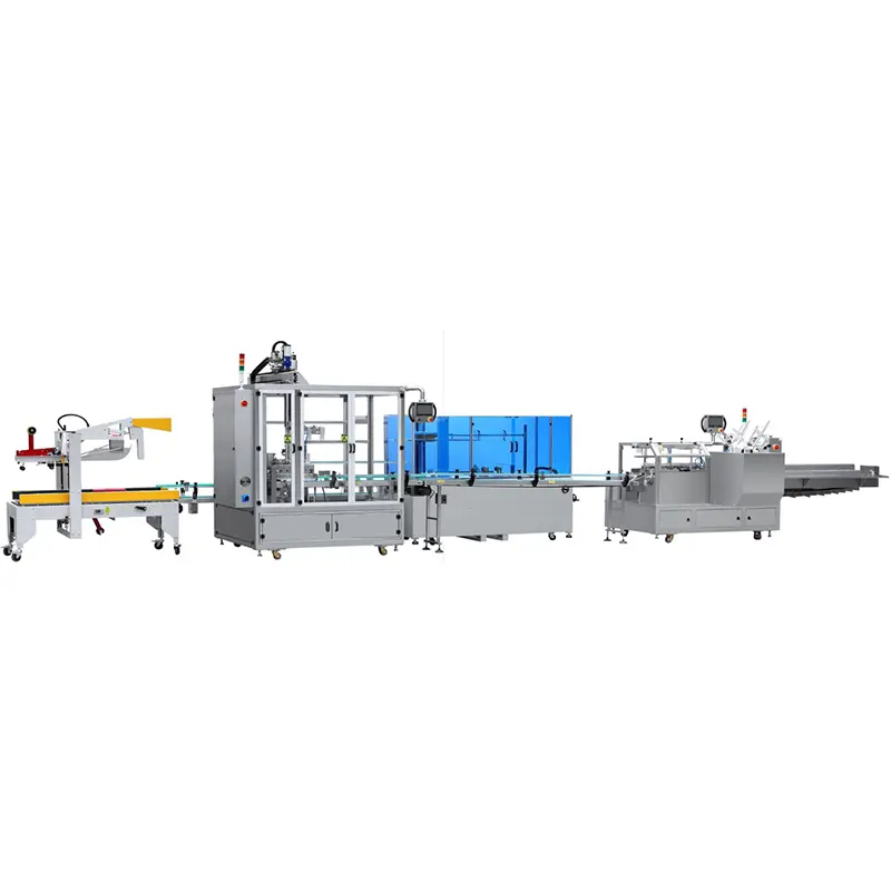 HRD550LQ CARTONING AND CASE PACKING PRODUCTION LINE