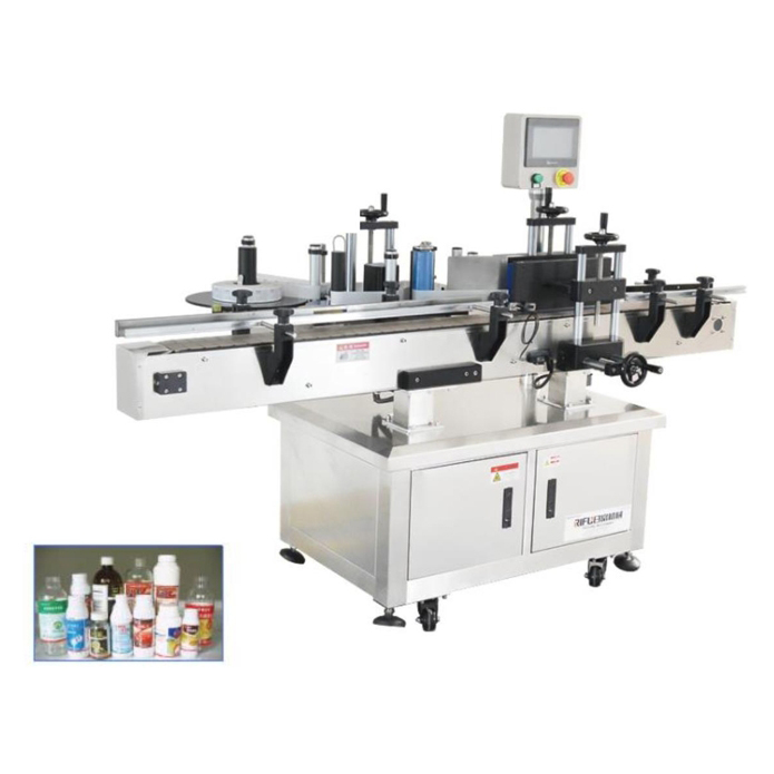 ROUND BOTTLE LABELING MACHINE