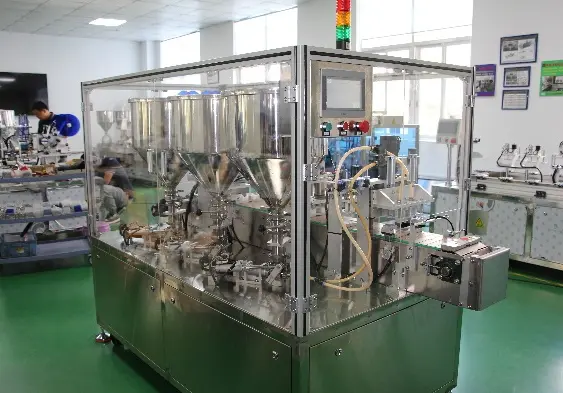 HRD-GZQD-200ZX AIR CUSHION BB CREAM FILLING & LABELING MACHINE2