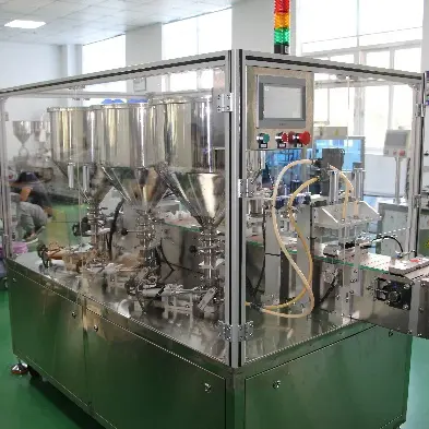 HRD-GZQD-200ZX AIR CUSHION BB CREAM FILLING & LABELING MACHINE2